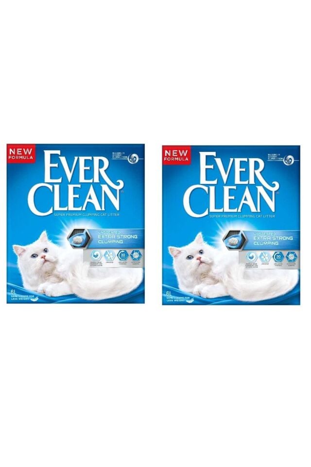 Ever Clean Unscented Kedi Kumu 6 Lt X 2 Adet