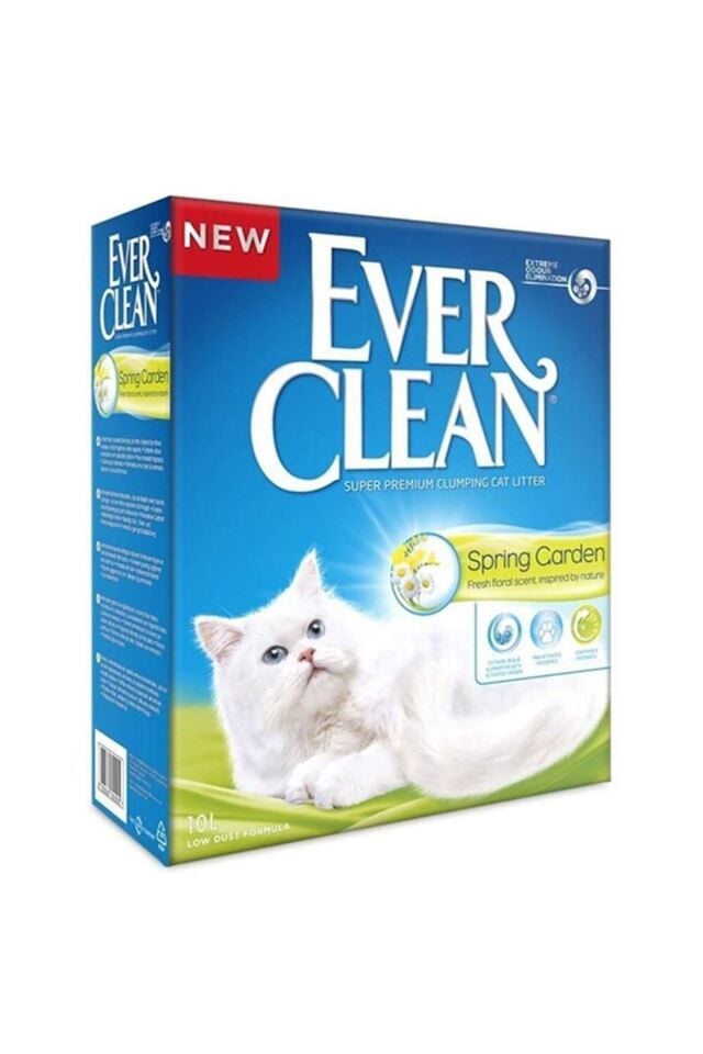 Ever Clean Spring Garden Çiçek Kokulu Kedi Kumu 10 Lt X 2 Adet