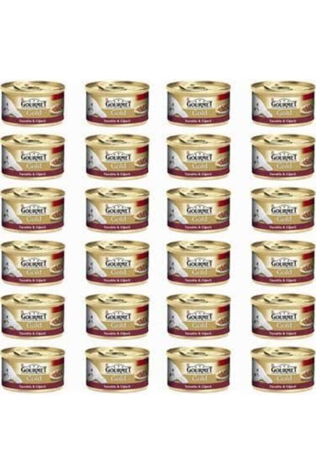 Gourmet Gold Çifte Lezzet Tavuk Ve Ciğer 85*24 Adet