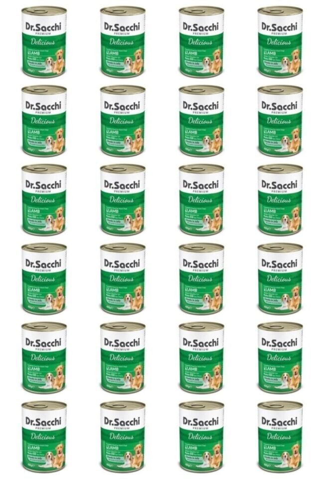 Dr.sacchi Konserve Kedi Kuzu Etli 400gr X 24 Adet