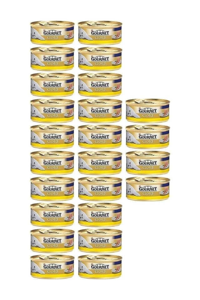 Gold Kıyılmış Tavuk Etli Kedi Konservesi 85 gr X 24 Lü Avantajlı Paket