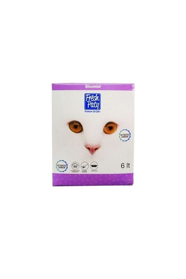 Fresh Paty 6l Lavanta Kokulu Aktif Karbonlu Kedi Kumu