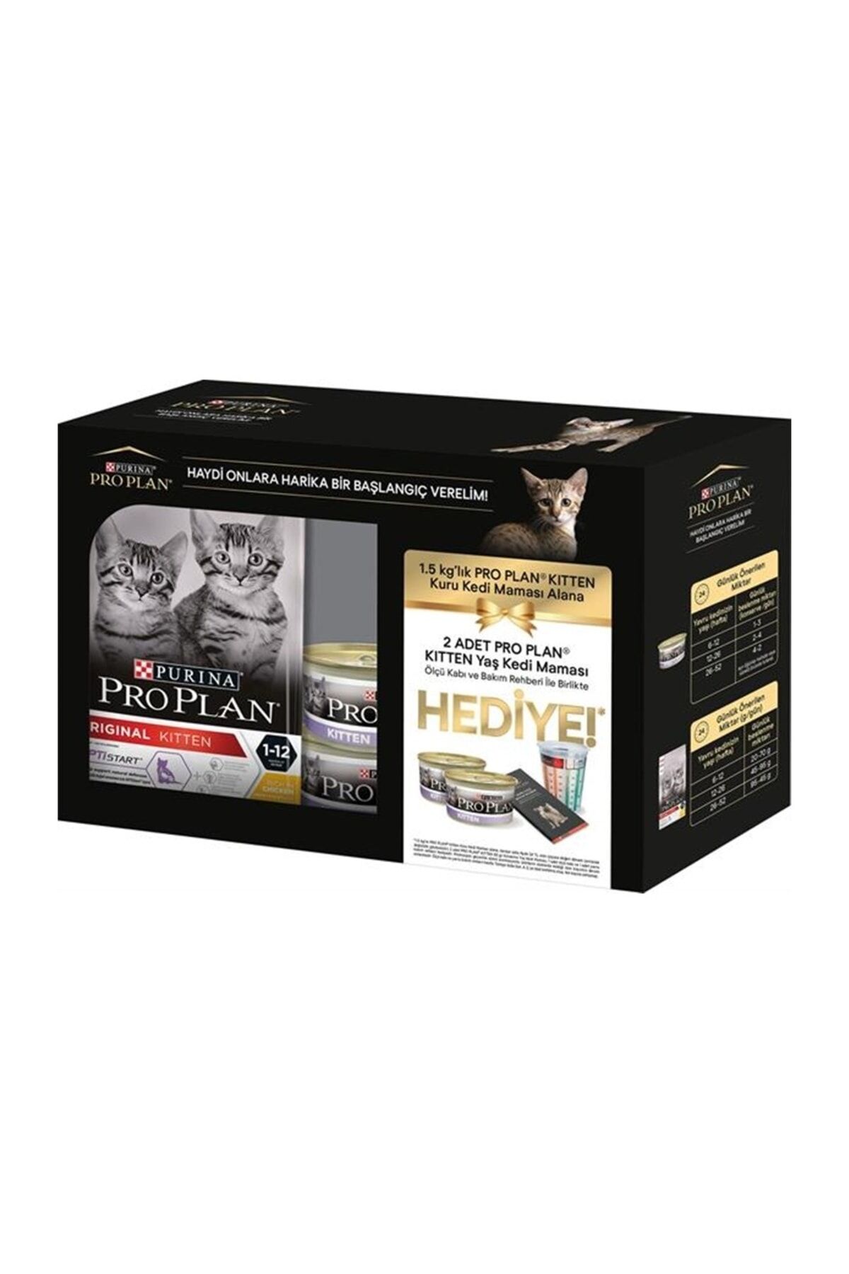 Proplan Pro Plan Yavru Kedi Başlangıç Seti (mama, Konserve, Ölçü Kabı, Bakım Rehberi)