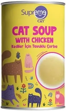 Supreme Cat Tavuklu Kedi Çorbası 135 ml x 12 Adet