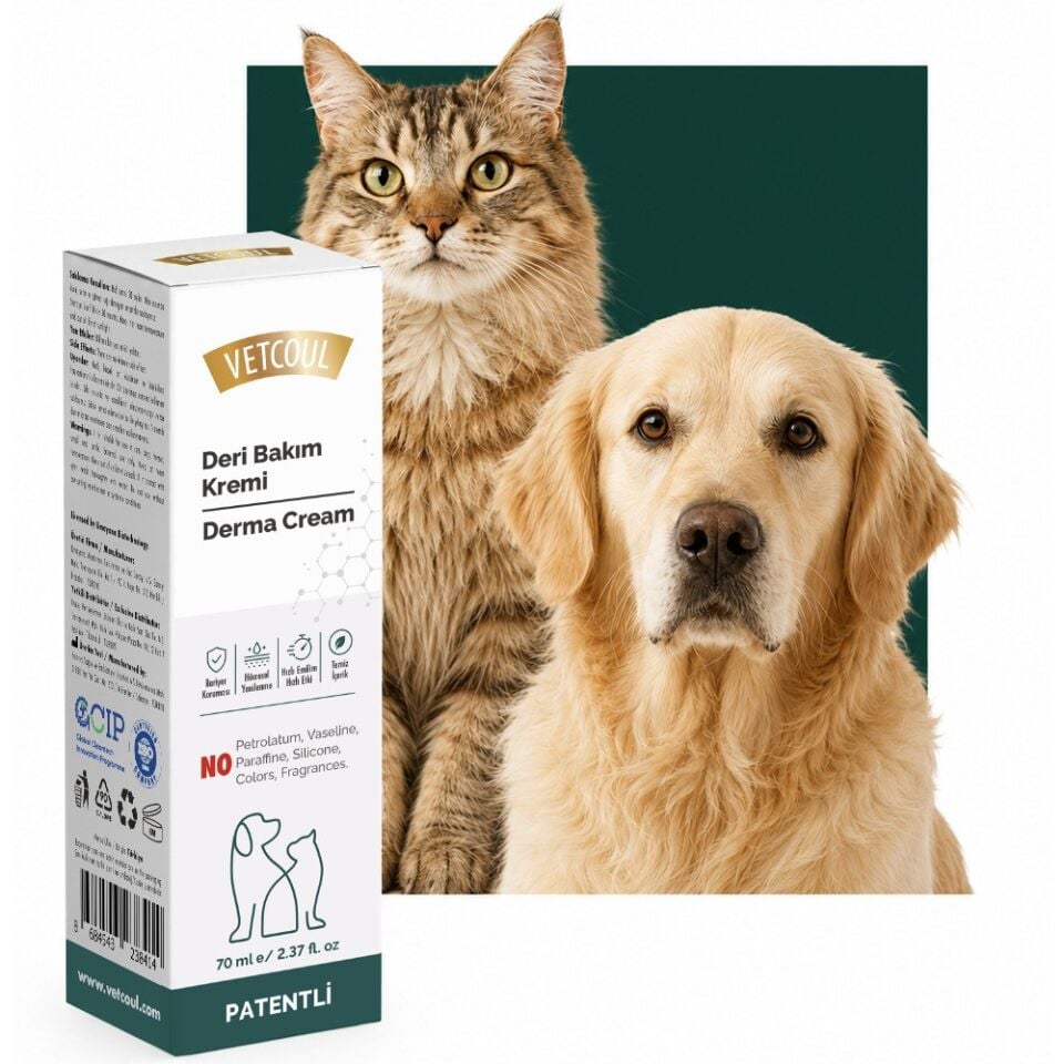 VETCOUL Deri Bakım Kremi - Derma Cream