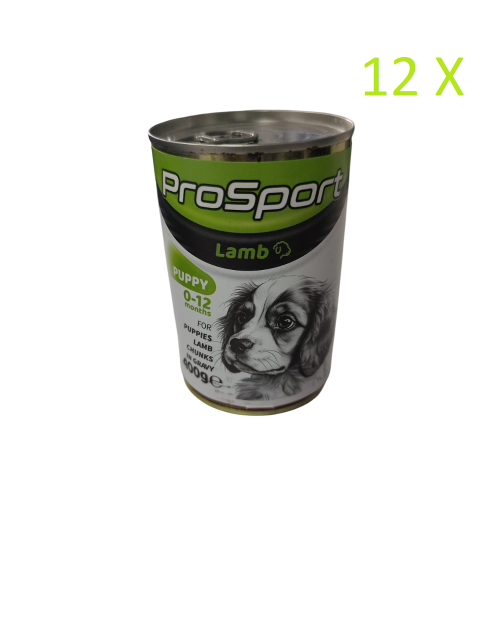 Prosport Kuzu Etli Yavru Köpek Konservesi 400 gr 12 Adet