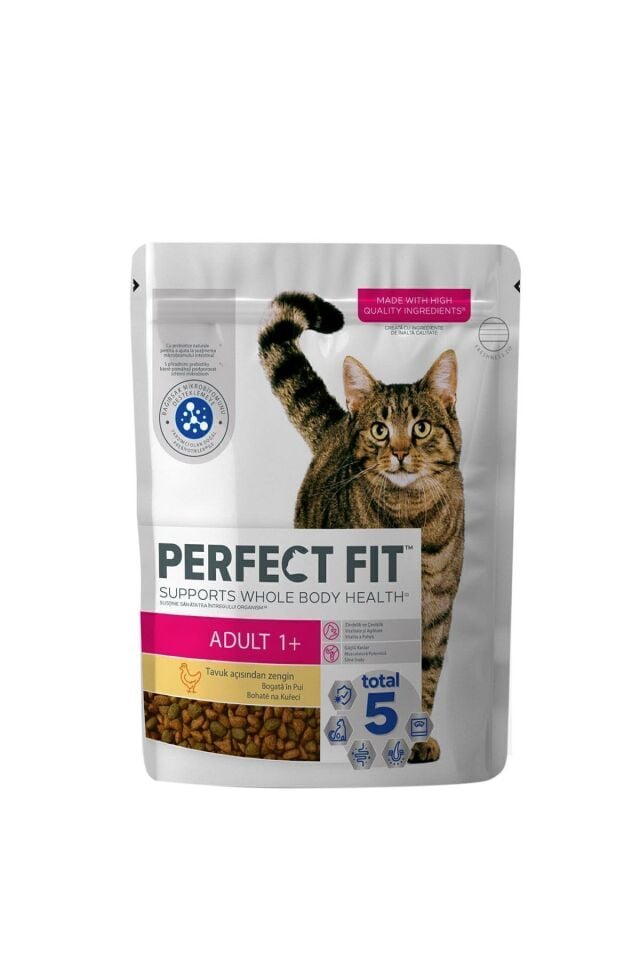 Perfect Fit Yetişkin Tavuklu Kedi Kuru Mama 750g