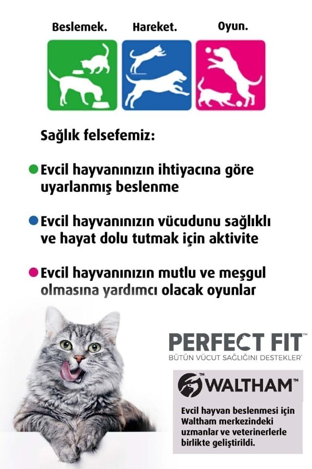 Perfect Fit Yetişkin Tavuklu Kedi Kuru Mama 750g