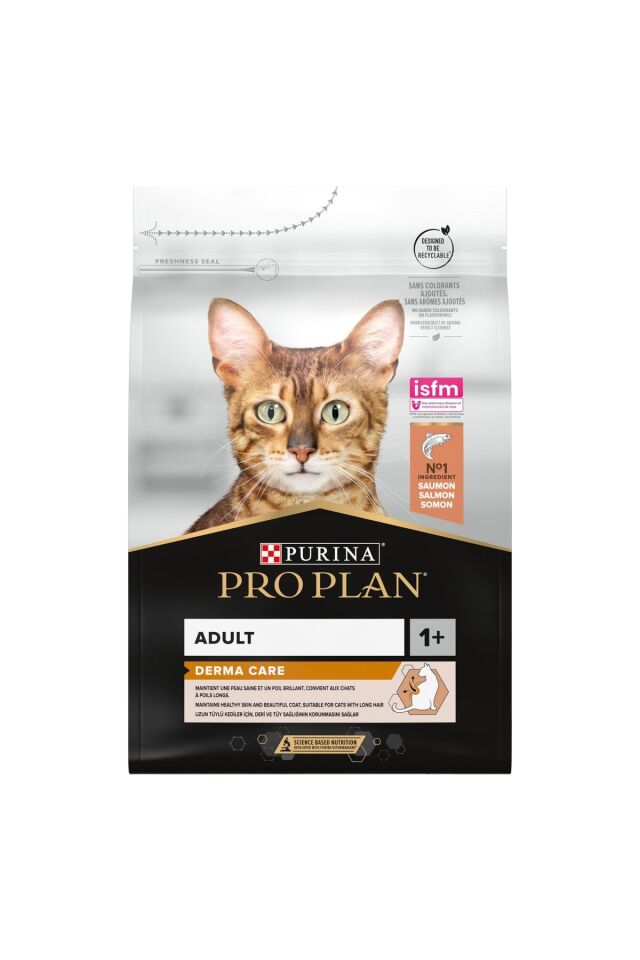Pro Plan Derma Plus Somonlu Yetişkin Kedi Maması 1,5 Kg