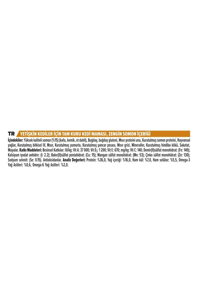 Pro Plan Derma Plus Somonlu Yetişkin Kedi Maması 1,5 Kg