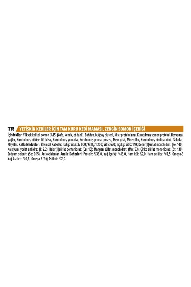 Pro Plan Derma Plus Somonlu Yetişkin Kedi Maması 1,5 Kg
