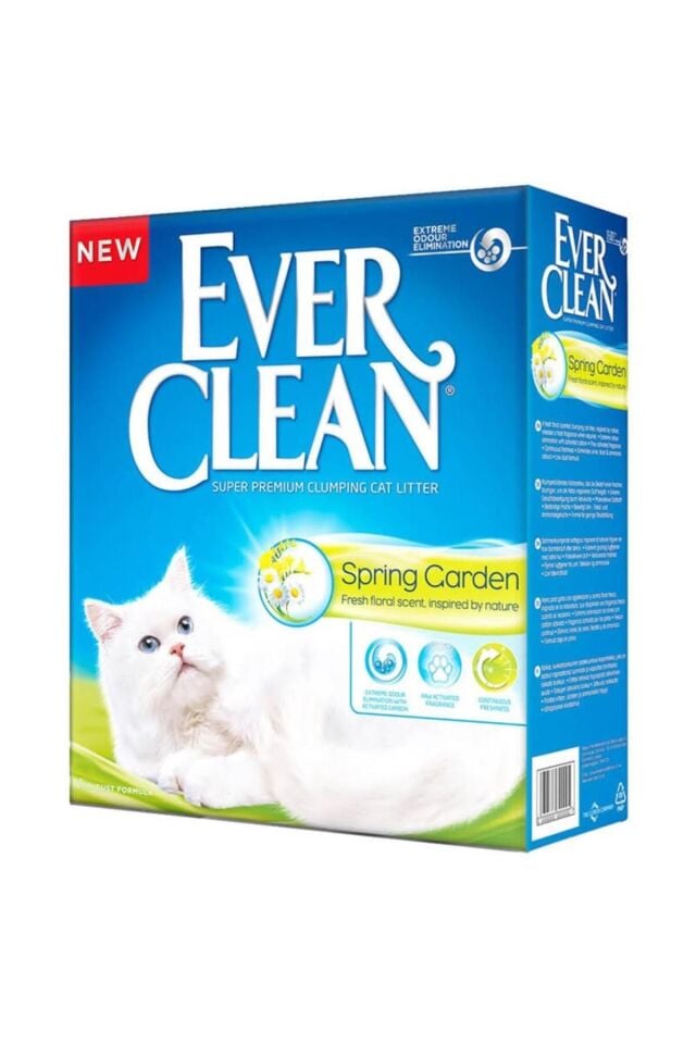 Extra Hygiene Spring Garden Çiçek Kokulu Topaklaşan Kedi Kumu 10 Lt
