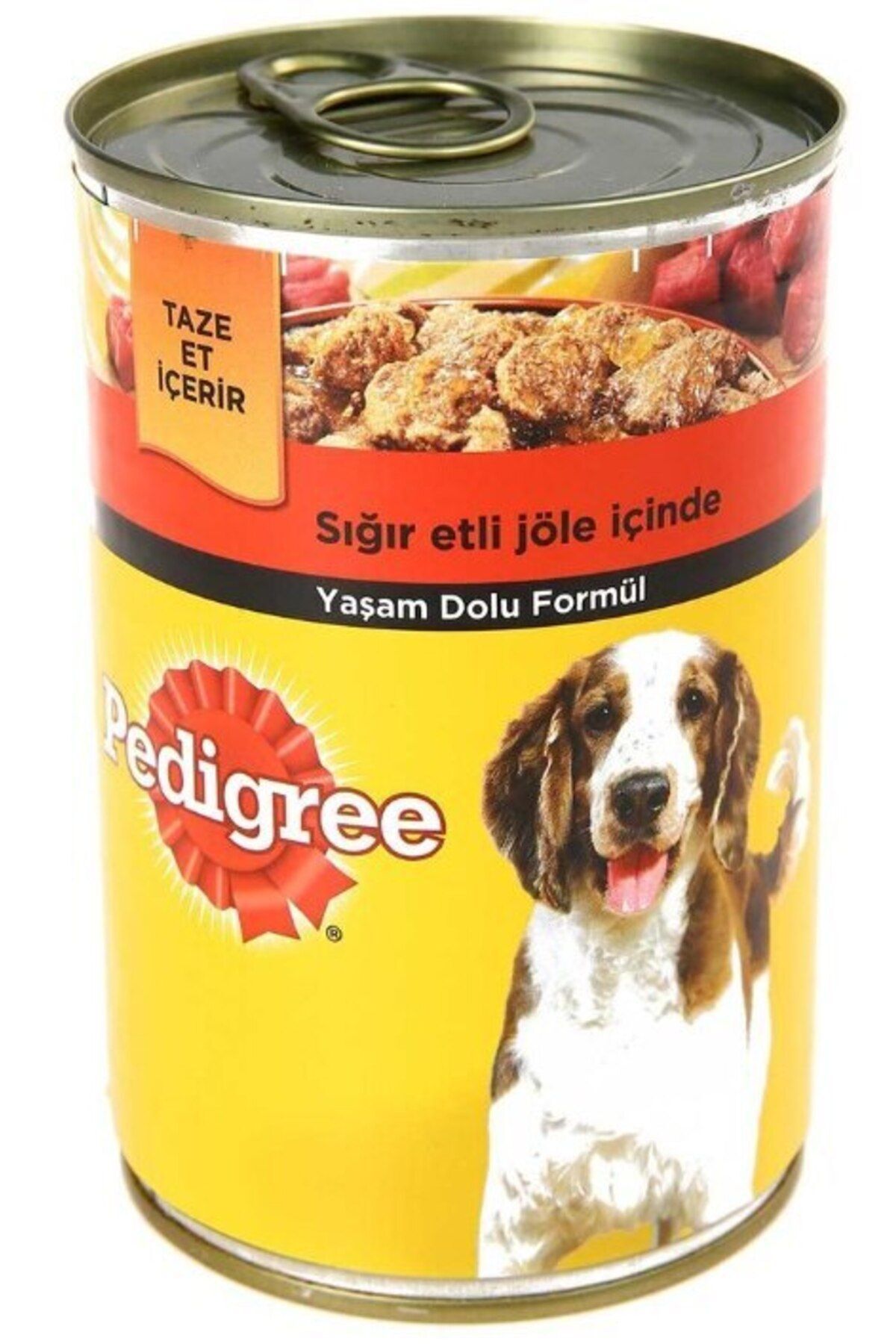 Pedigree Sığır Etli Biftekli Yetişkin Konserve Yaş Köpek Maması 400 gr x 12 Adet