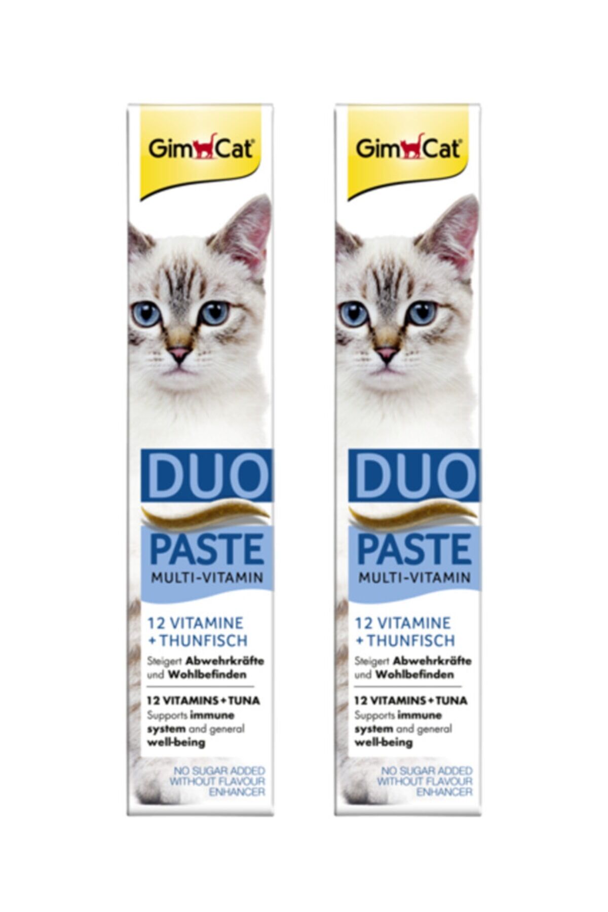 Duo Paste Ton Balıklı 12 Vitaminli Kedi Macunu 50 Gr X 2 Adet = 100 Gr
