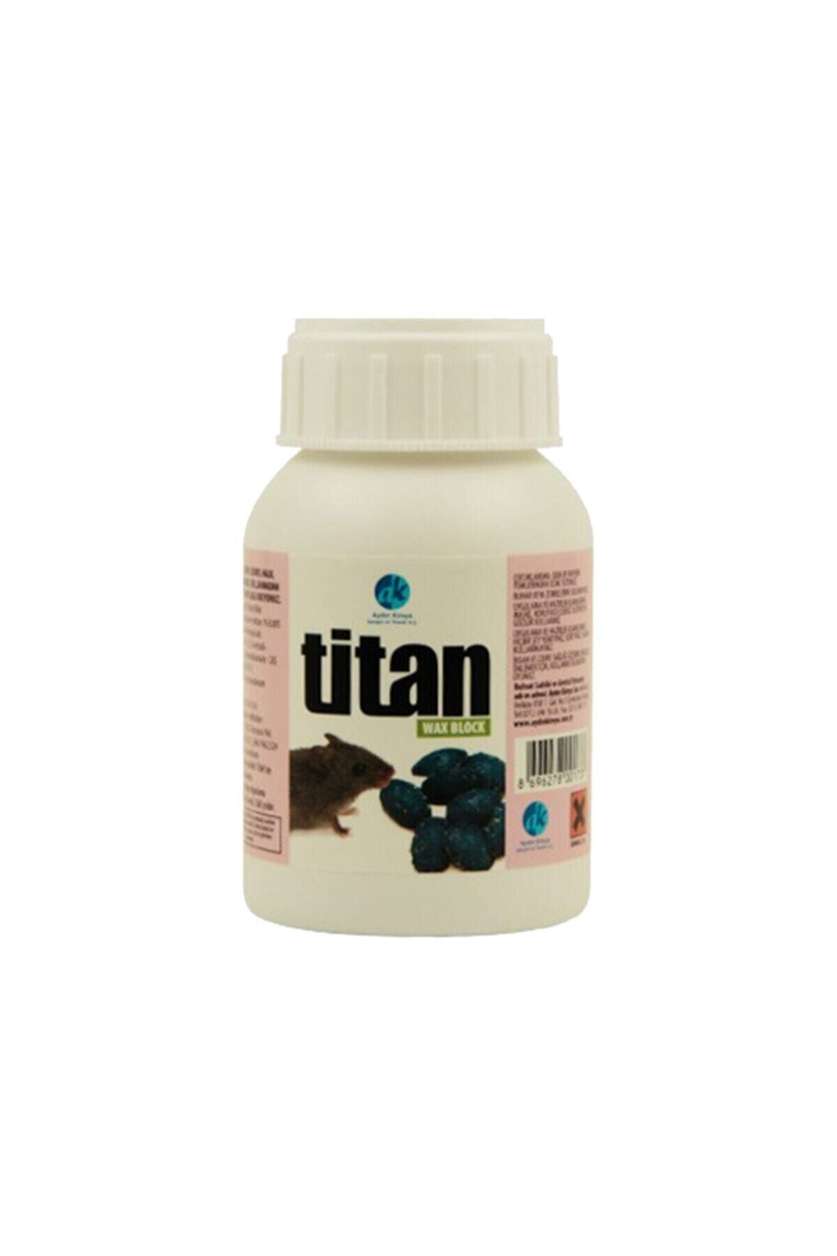 Aydın Kimya Titan Wax Block 4 Gr'lık Blok Fare Zhri 100 Gr