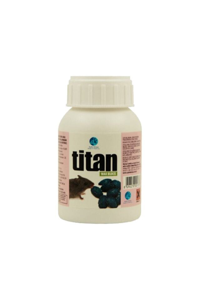 Aydın Kimya Titan Wax Block 4 Gr'lık Blok Fare Zhri 100 Gr
