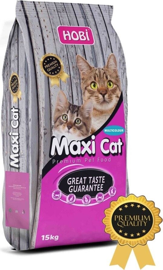 Maxicat Premium Multi Colour Kedi Maması 15KG