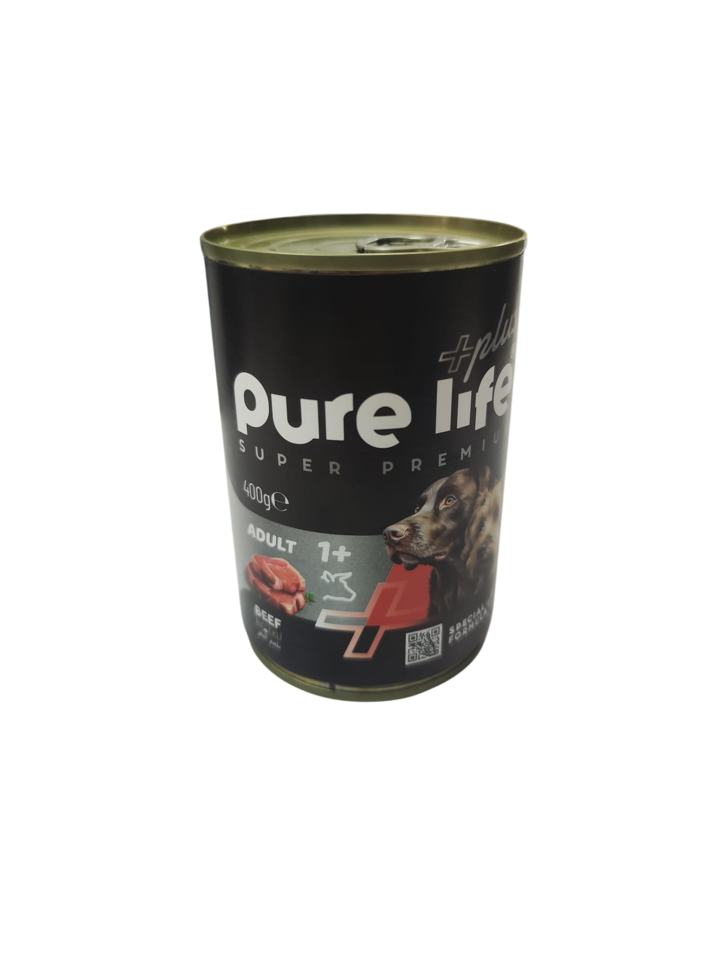 PureLife Biftekli Yetişkin Köpek Konserve Mama 400 gr 12 Adet