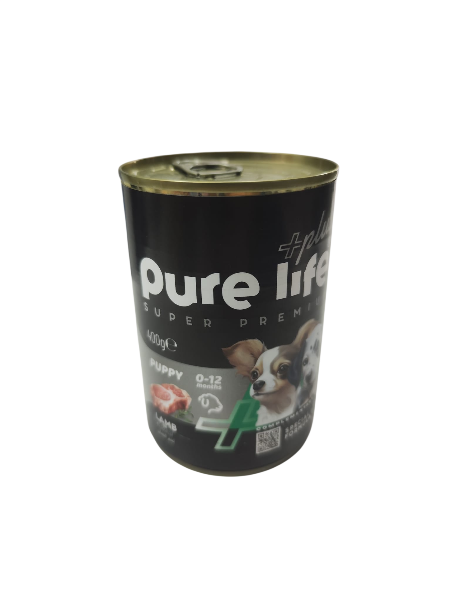 PureLife Kuzulu Yavru Köpek Konserve Mama 400 gr - 12 Adet