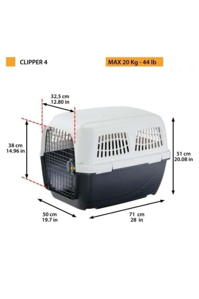 CLIPPER 4 Plus Köpek Taşıma Çantası (Max.20Kg) 71cm