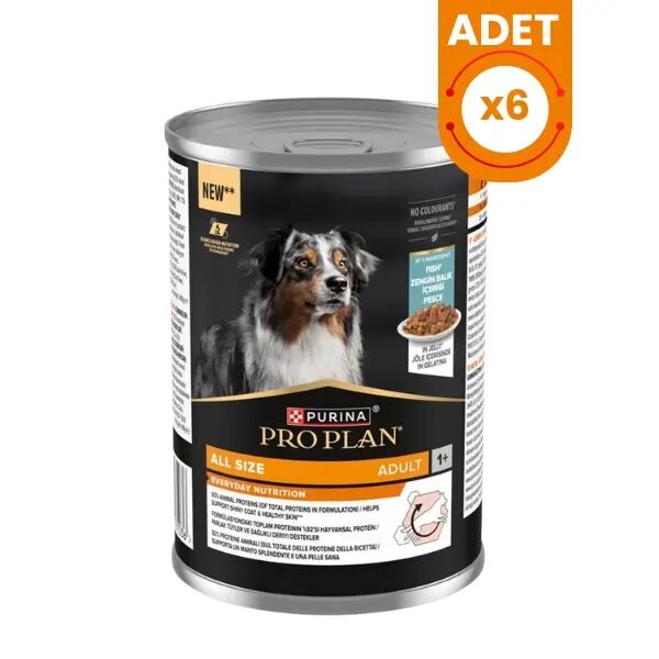 Pro Plan Everyday Nutrition Somonlu Köpek Konservesi 400 Gr x 6 Adet