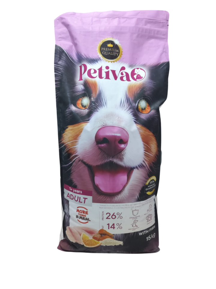 Petiva Yetişkin Köpek Balık Etli 15 kg