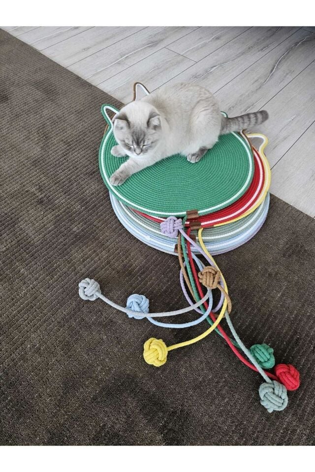 EMSE Kedi Tırmalama Halısı Kedi Paspas Kedi Oyun