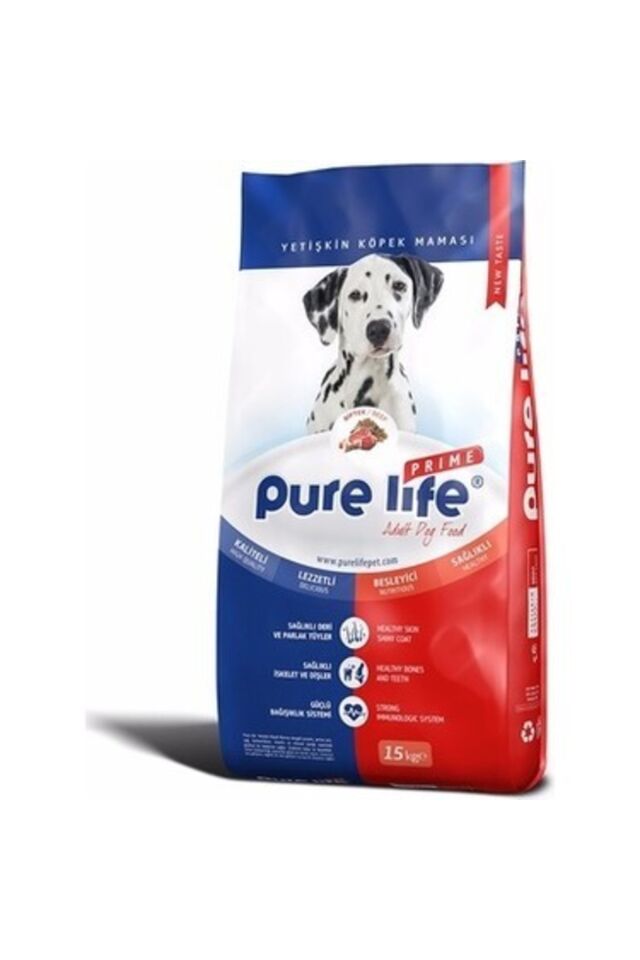 PureLife Pure Life Yetişkin Köpek Maması Biftekli 15 kg