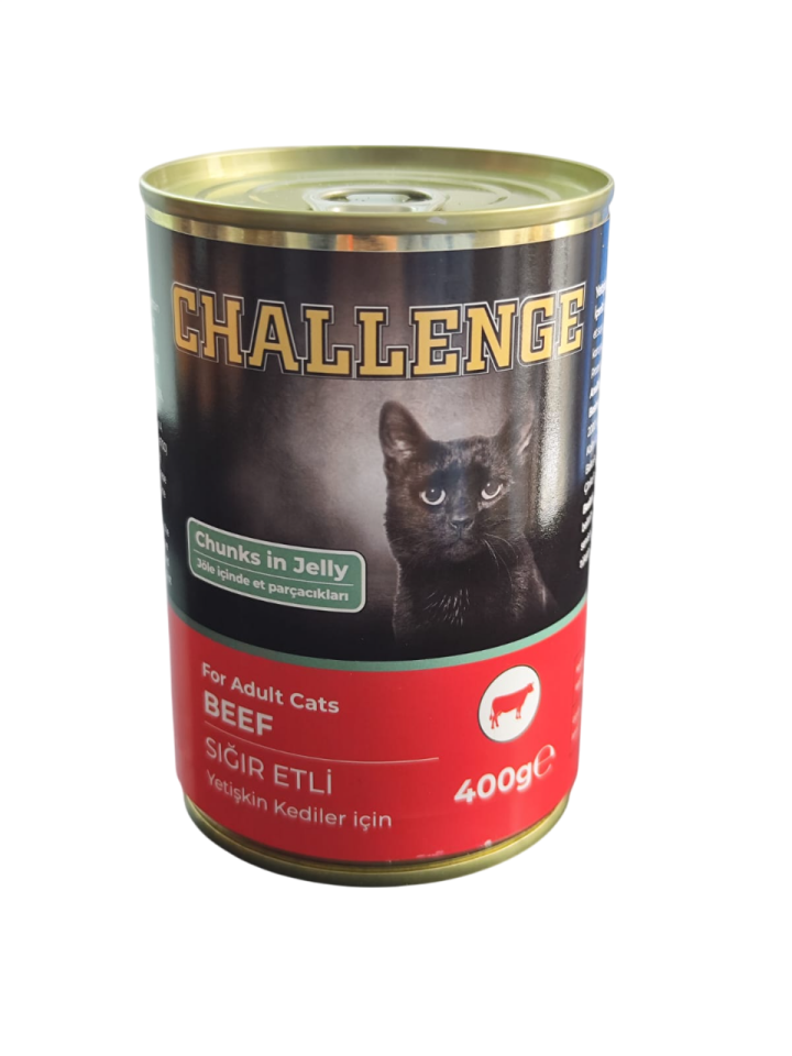 Dana etli (Beef) Yetişkin Kedi Konservesi 400 gr X 12 Adet