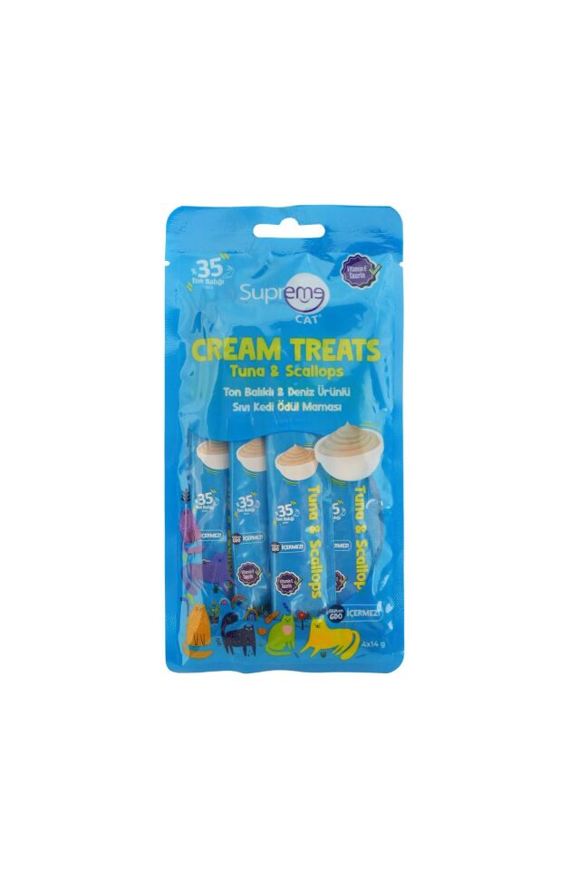 Supreme Sıvı Kedi Ödül Maması Karma 5 Paket Toplam 20x14 Gr