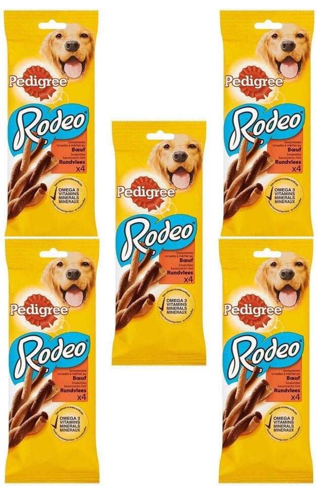 Pedigree Rodeo Sığır Etli Vitaminli Ödül Maması ( 70 Gr x 5 Adet )