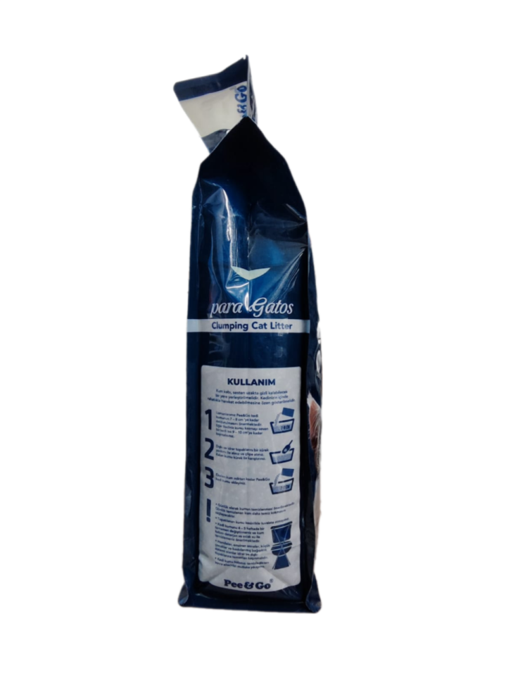 Pee&Go Clumping Cat Litter Baby Powder (Bebek-Pudralı)