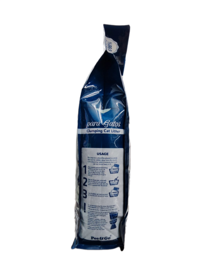 Pee&Go Clumping Cat Litter Baby Powder (Bebek-Pudralı)